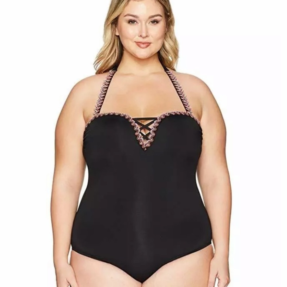 Becca ETC Mardi Gras One Piece Swimsuit